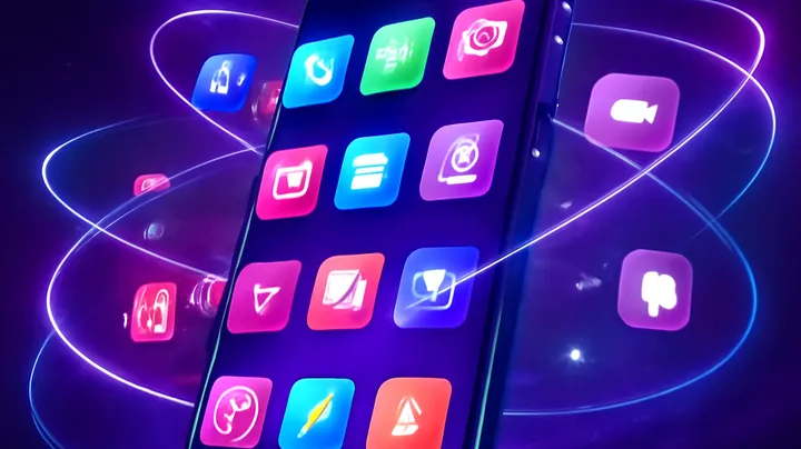 BA999 BAT COM Sleek smartphone floating in space